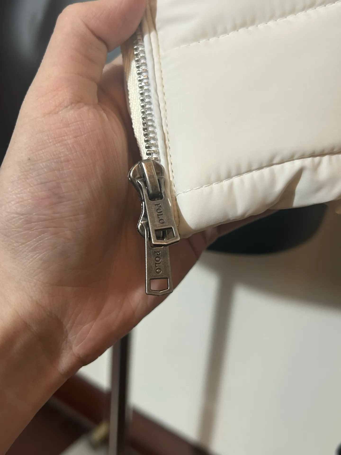 P270 Polo Ralph Lauren FW24 solid color logo embroidered zipper loose vest Color: pure white Size: M-XXL M-75-90kg L-90-105kg XL-105-120kg 2XL-120-135kg